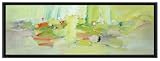 Framed Oil Painting - 'Lilies'