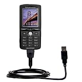 Klassisches USB Kabel f�r Sony Ericsson K750 K750i mit Hot Sync und aufladen Einsatzm�glichkeiten - von Gomadic mit TipExchange Technology