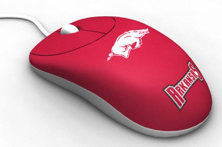 Arkansas Razorbacks Programmable Optical Mouse