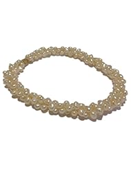 Pink 2 Strand 17" Freshwater Pearl Necklace with 14K Gold Clasp