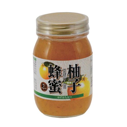 柚子蜂蜜 (国産柚子使用) 520g