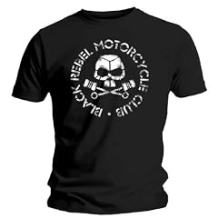 T-Shirt Homme Noir Black Rebel Motorcycle Club "White Logo" (Taille XL)