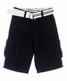 Guess “California City” Belted Cargo Shorts (Sizes 8 – 20)
