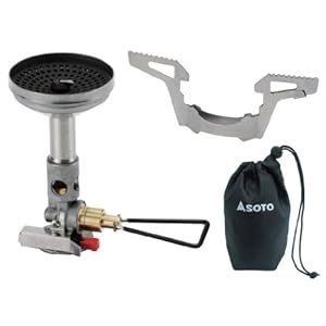 【クリックで詳細表示】Amazon.co.jp ｜ ソト(SOTO) マイクロレギュレーターストーブ ウインドマスター SOD-310 ｜ スポーツ＆アウトドア 通販