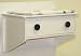 Berg Oslo Changing Table (Attaches to Either End of Crib) White/Espresso
