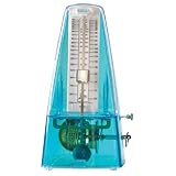 Musedo Pendulum Metronome, Clear Blue