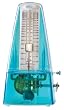 Musedo Pendulum Metronome, Clear Blue