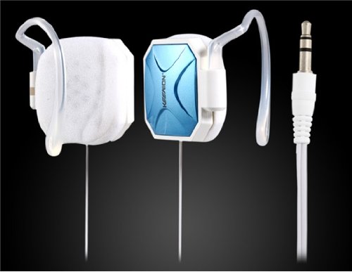 OnceAll KEENION KDM-E020 3.5 mm Plug Ear Hook Design Music Headphones with 1.2 m Cable (Blue)