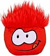 Club Penguin Pet Puffle Series 2 Red with Coin    (new window)