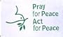 Peace "Pray for" Flag - 3 foot by 5 foot Polyester (NEW)