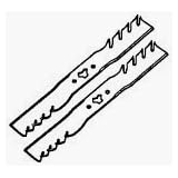 Buy Arnold 21-13 34-Inch MTD Extreme Mulcher Lawn Mower Blade 2 Pack For 42-Inch Deck... by Arnold