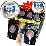 Rich Diesslins Funny Christmas Cartoons - Sheep Discuss Christmas - Coffee Gift Baskets - Coffee Gift Basket
