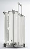 Rimowa Topas Aluminum Silver 29 Multiwheel Trolley Suitcase