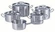 Fissler Kochgeschirrset original profi collection 5tlg. Bestehend aus BT 20, KT 16/20/24, Stielkasserolle16 cm ohne Deckel