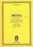 Die Moldau (Mein Vaterland, Nr.2), Partitur