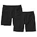 Danskin Now Womens Bike Shorts (Large, Black)