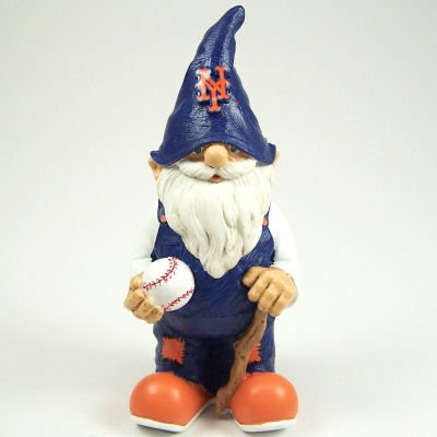 NEW YORK METS OFFICIAL MLB GOOD LUCK GARDEN GNOME