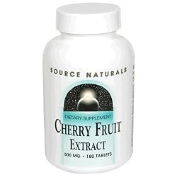 Source Naturals Cherry Fruit Extract 500mg, 180 Tablets