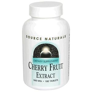 Source Naturals Cherry Fruit Extract, 500 mg, Tablets, 180 tablets by Source Naturals