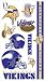 Minnesota Vikings Temporary Tattoos