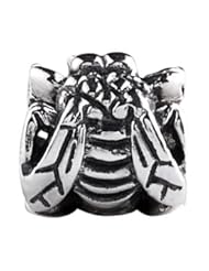 Silverado Bee Silver Charm - Fits On Pandora Chamilia And Troll Bracelets