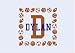 Personalized Sports Balls Square Frame with Monogram and Custom Name Football Baseball Soccer Basketball Volleyball Varsity Wall Art Decor Decal Sticker Large 22w X 22t