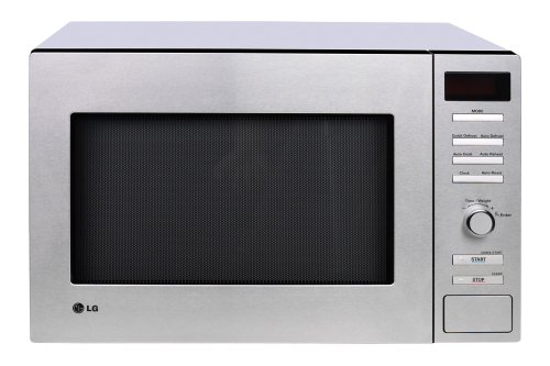 LG MC-9287UR Heißluft 1550W, Quarz-Grill 1250W, MWO(Intellowave) 900W, halbrunder Edelstahl-Garraum 42l, 4fach Drehspieß