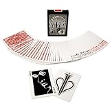 Review United States Playing Card Company  / Split Spades Playing Cards (Red) by David Blaine