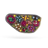 Ayala's Timeless Beauty Pin in Vibrant Multicolors #2626 AP OP
