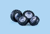 Bruder 02001 - Zwillingsbereifung fr Traktor Pro