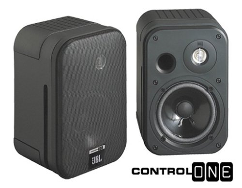 JBL Control One Lautsprecher Paar schwarz