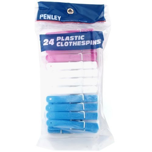 Penley #046 24PK Plastic Clothespin