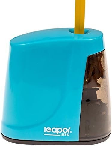 Best Electric Pencil Sharpener - Battery Operated - For Home, Office, Kids, Teachers - Blue