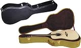 Musicians Gear Deluxe Dreadnought Case, Black