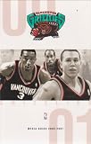 Vancouver Grizzlies 2000 - 2001 Media Guide