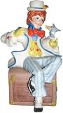 Cybis hand painted porcelain clown sculpture entitled Jumbles & Friend