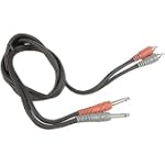 SAVE $5.55 - HOSA CPR203 Dual 1/4-Inch to Dual RCA Plugs - 9.9 Feet $5.25