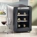 Kitchen & Housewares : The Wine Enthusiast 6-Bottle Wine Cellar - Graphite