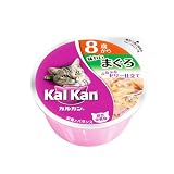 （限定お買い得品）カルカン カップ 8歳から 味わいまぐろ 80g ×48個入り（KKC81）