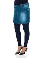 MENONOVE easy Falda Premamá (Denim)