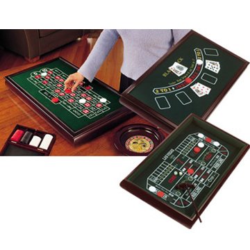 Childrens Toyshop  Toys : 3 in 1 Casino Set