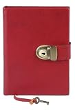 The Secret Diary Journal, Lined, Key and Lock Closure, Red, (2011 Edition)
