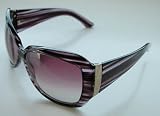$260 Gucci 2931 Oversize Sunglasses Cyclamen Glitter