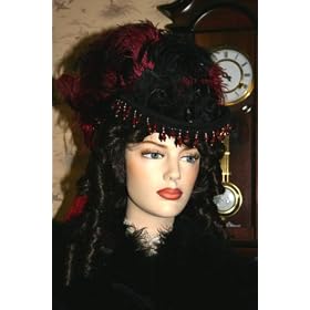 SASS Hat Riding Hat Victorian Hat NEW design by Darna "Spirit of Tuscaloosa"