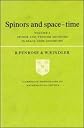 Spinors and Space-Time: Volume 2, Spinor and Twistor Methods in Space-Time Geometry (Cambridge Monographs on Mathematical Physics)