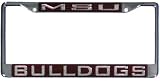 Mississippi State Bulldogs Maroon Mirror License Plate Frame