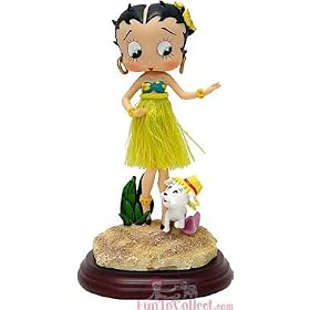 Betty Boop Hula Boop Bobble Figurine