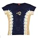 St. Louis Rams Juniors Cap Sleeve Logo T-shirt