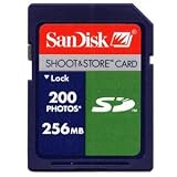SanDisk 256MB Shoot & Store Secure Digital Card