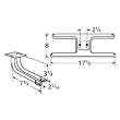 H-Shaped Twin Stainless Steel Burner L-Shaped Venturi